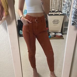 Bershka ZARA paper bag Jean size 4